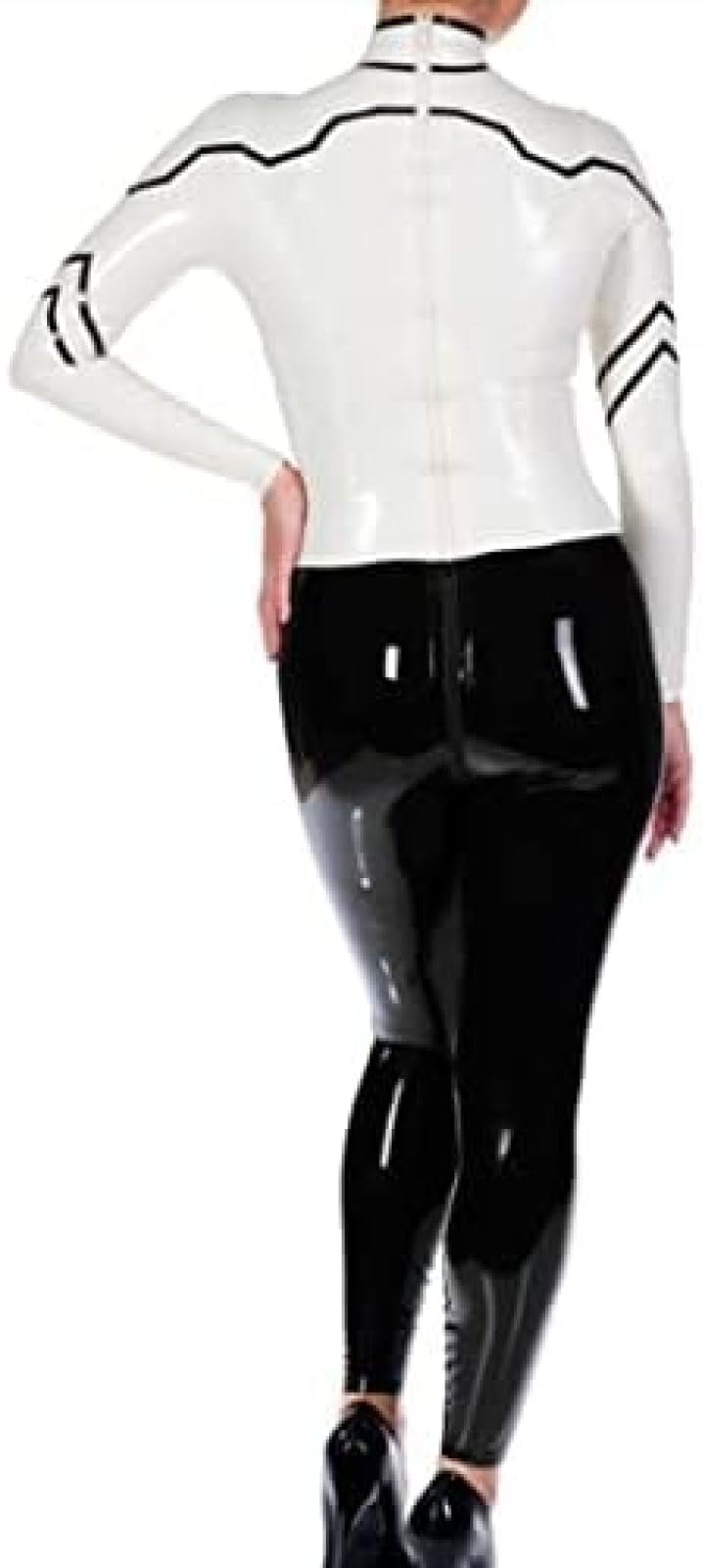latex ラバースーツ　両性170 Amazon.co.jp: [AZRLZP] ラテックスキャットスーツブラック